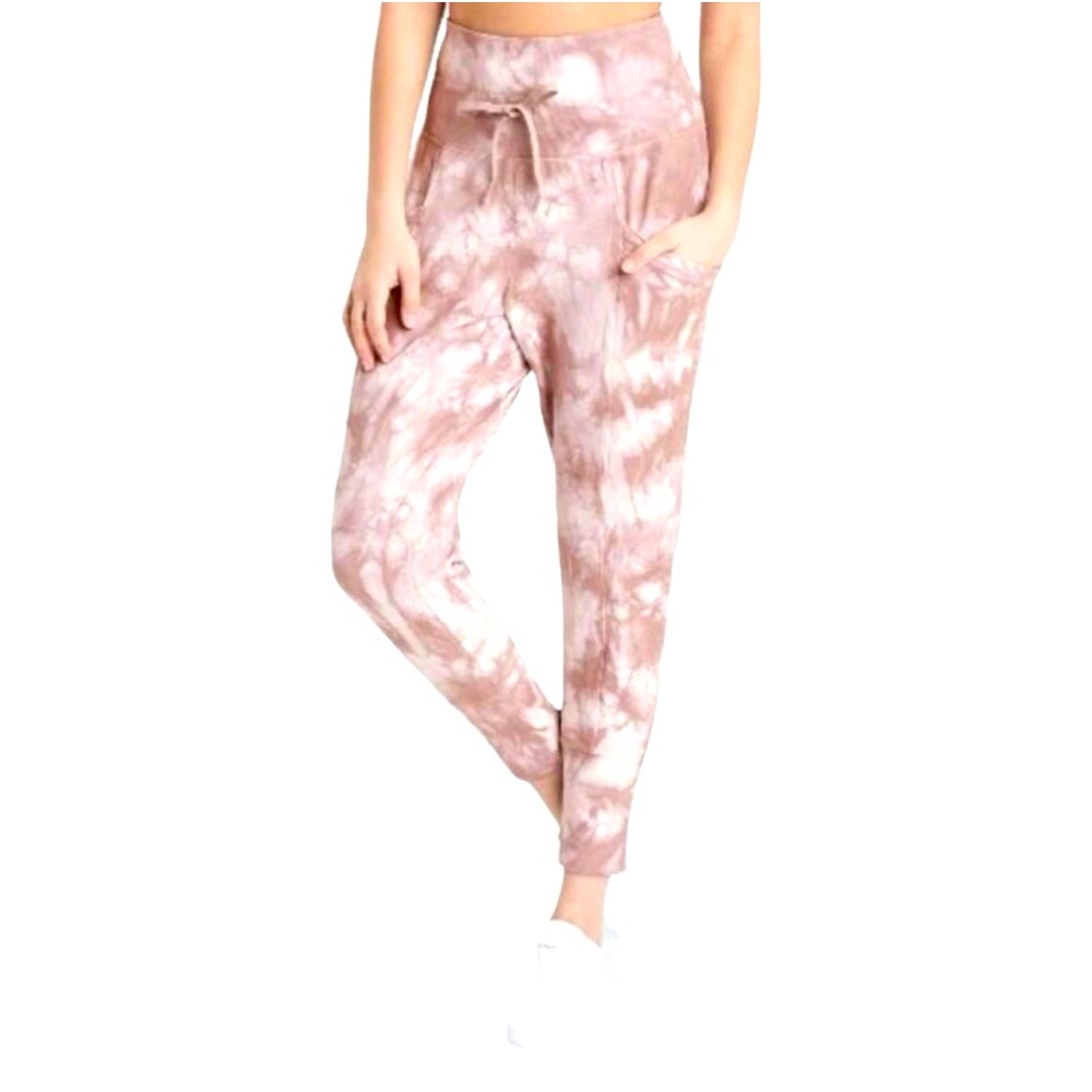 All in Motion Women's Tie Dye High Rise Lounge Cozy Jogger Pants